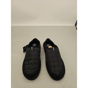 VOLCOM Recliner Men's Size 7 Black Green Camo Quilted Comfort Slippers Shoe New